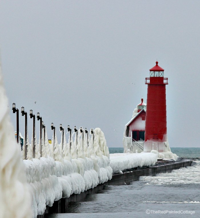 Lake Michigan in Winter