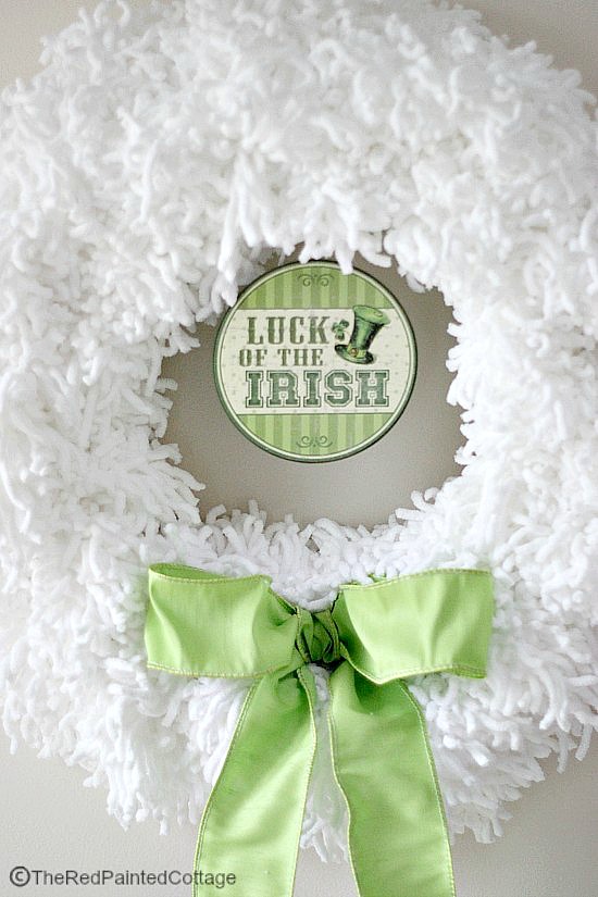 A Versatile Wreath For St. Patrick's Day and A Big Announcement
