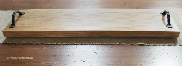 DIY Thick Wood Tray