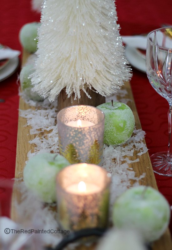 Frosted Christmas Tablescape
