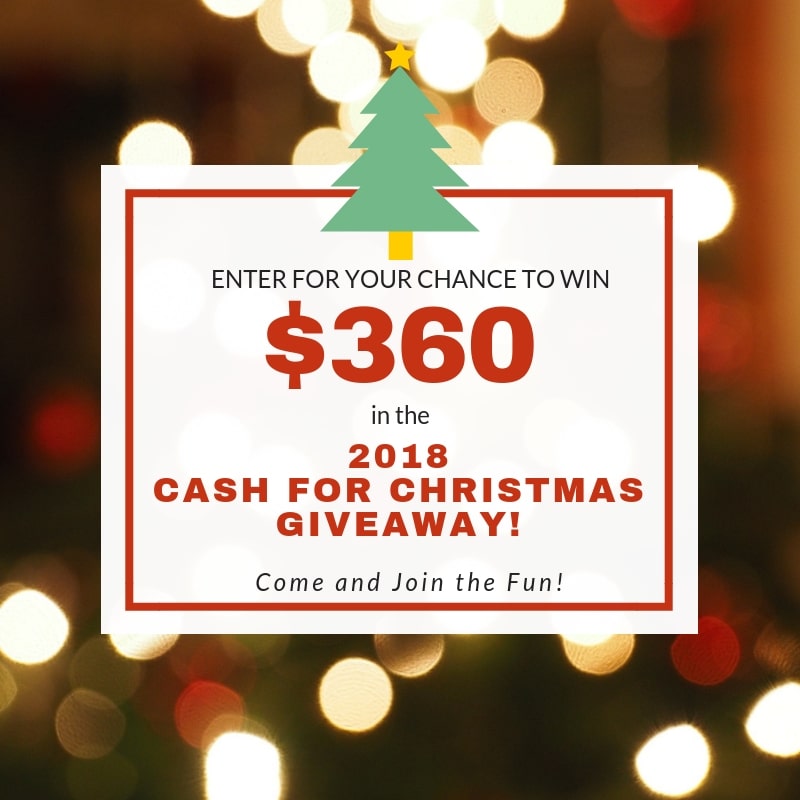 Cash For Christmas Giveaway